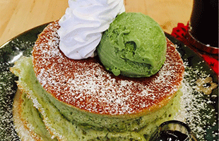 抹茶パンケーキ